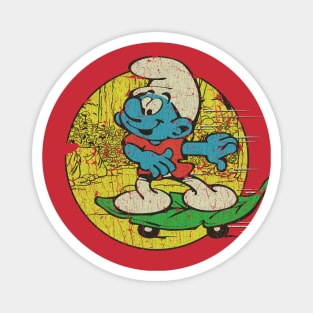 Smurfboarding is Not a Crime 1980 Magnet